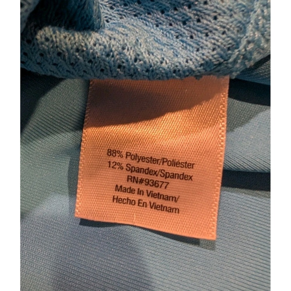 Xersion Women's Track Jacket Full Zip Lightweight Athletic Size Small Blue - Picture 12 of 13